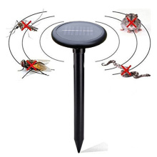 Outdoor waterproof pest control ultrasonic solar animal bird insect rat snake rodent mole mouse repeller for lawn garden yards